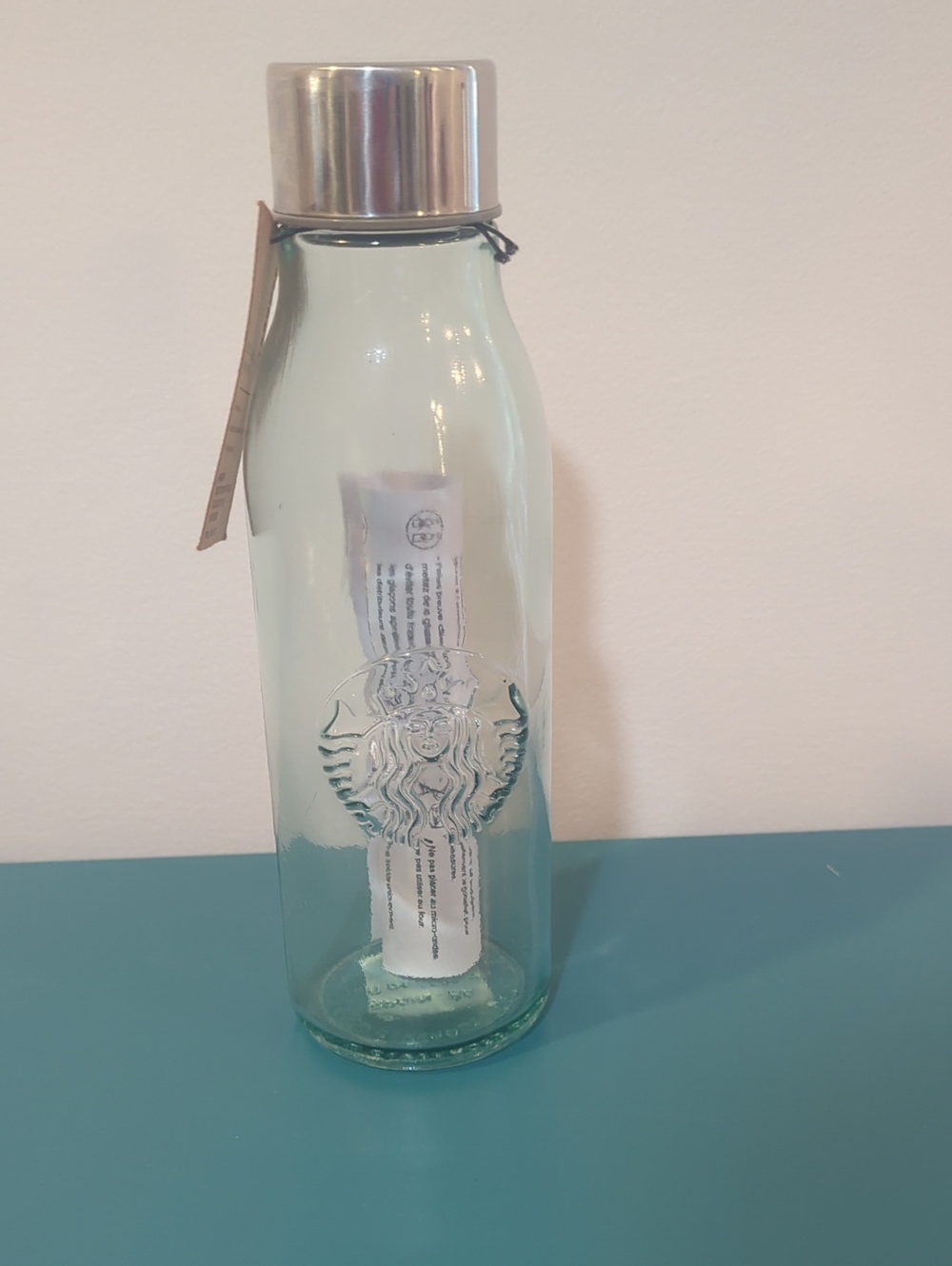 Starbucks Recycled Glass Bottle Nwt